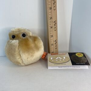 Giant Microbes Fat Cell Plush 5” Science Educational Soft Stuffed Toy Biology